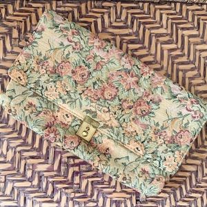 Vintage Tapestry Clutch